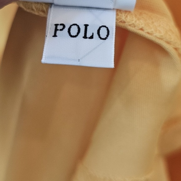 Polo Ralph Lauren Performance Yellow Tee Sz XL - Picture 4 of 7